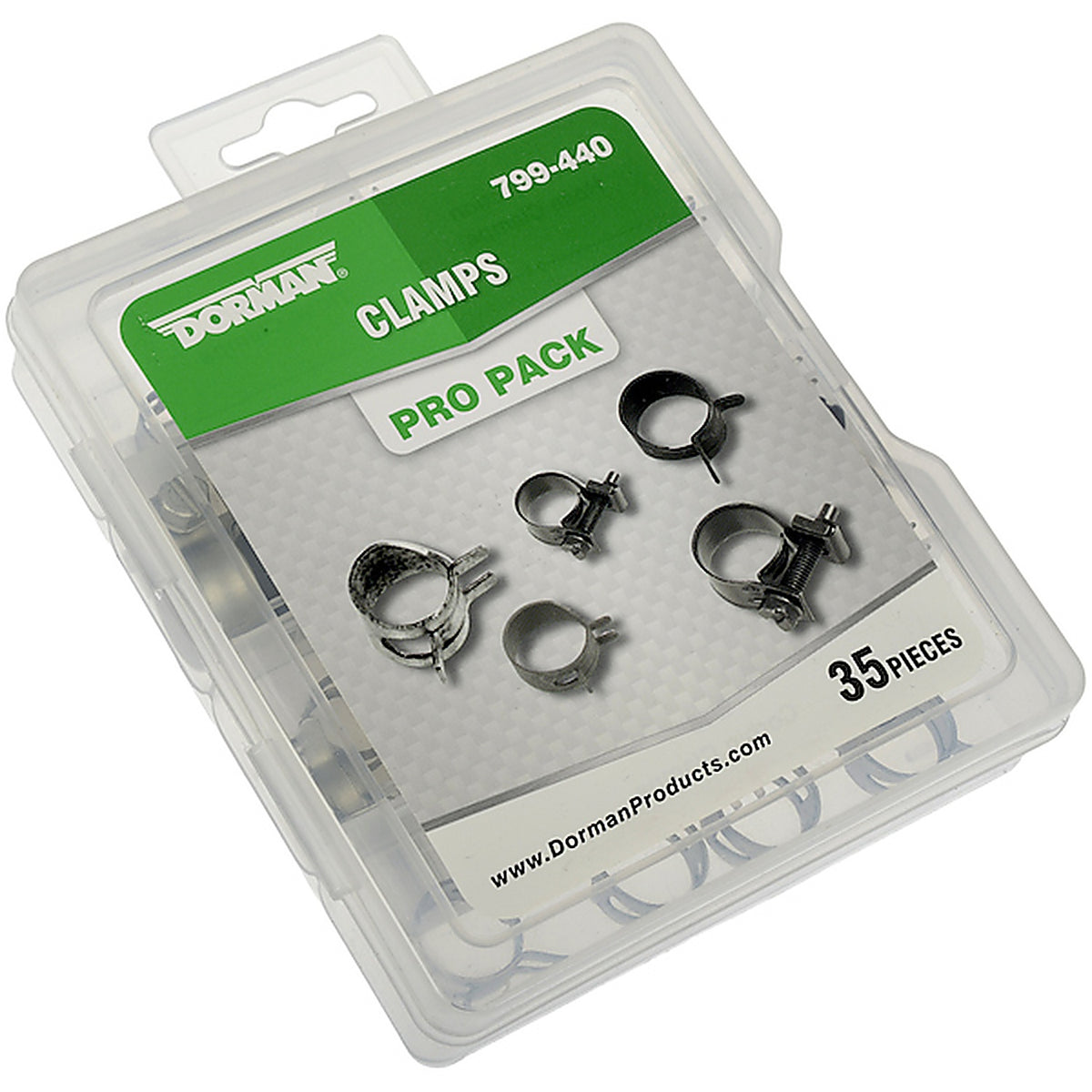 Dorman 799-440 Clamps Value Pack- 7 Sku's- 35 Pieces
