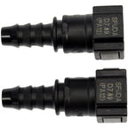 Dorman 800-185 Quick Connector 5/16 In. Steel To 8mm Nylon 180