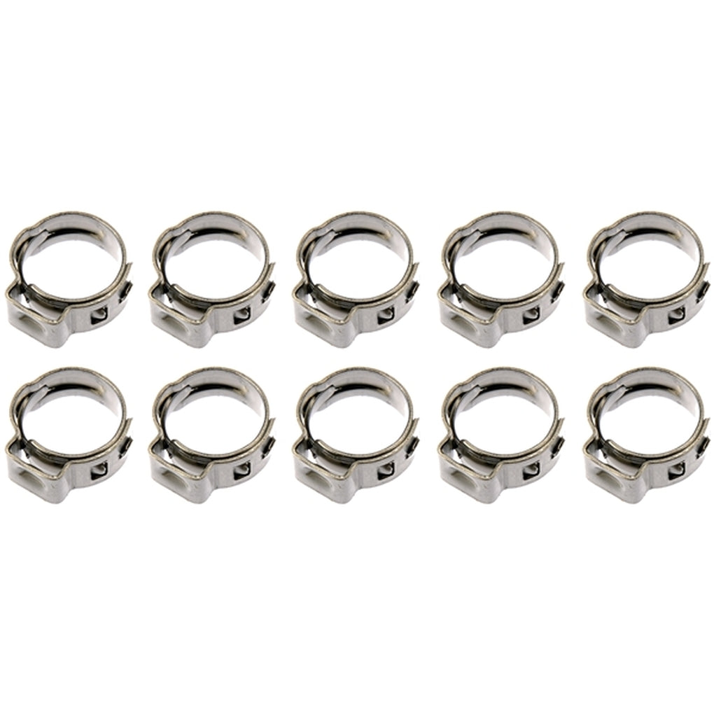 Dorman 800-309 Fuel Line Clamps. Pack of 10 3/8 In. Clamps