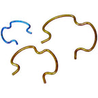 Dorman 800-801 Quick Connector Clips 4 Each-3/8 In., 1/2 In., And 5/8 In. Steel Clips