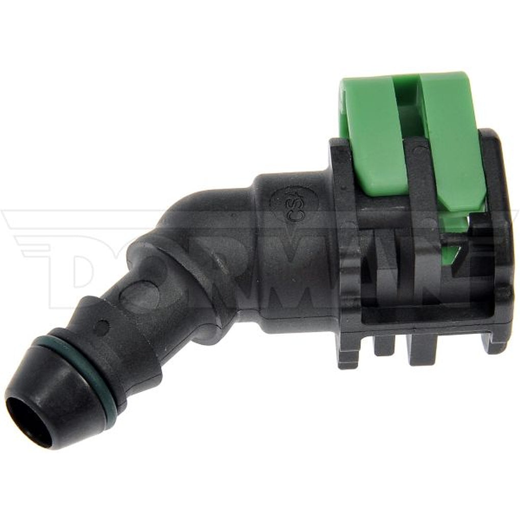 Dorman 800-924 3/8 In. Fuel Line Connector, Elbow 45 To 3/8 In. Barbed