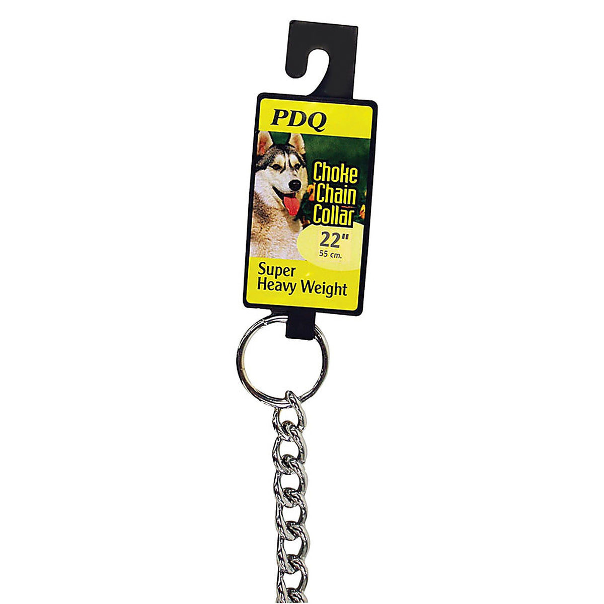 Boss Pet 12522 Silver Chain Steel Dog Collar Large/X-Large