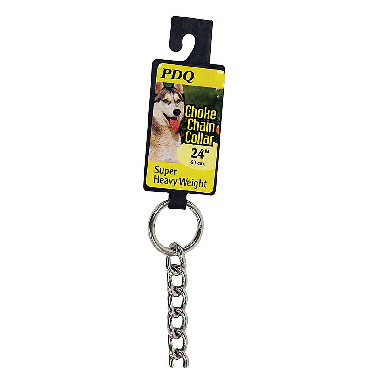 Boss Pet 12624 Silver Steel Dog Choke Chain Collar Large/X-Large