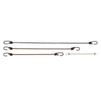 Keeper 6306 Assorted Bungee Cord Set 18 in. L x 0.315 in. 6/Pack
