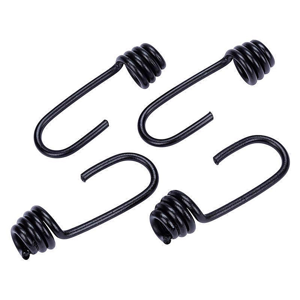 Keeper 6453 Black Bungee Cord Hooks 1/4 to 5/16 in. 4/Pack