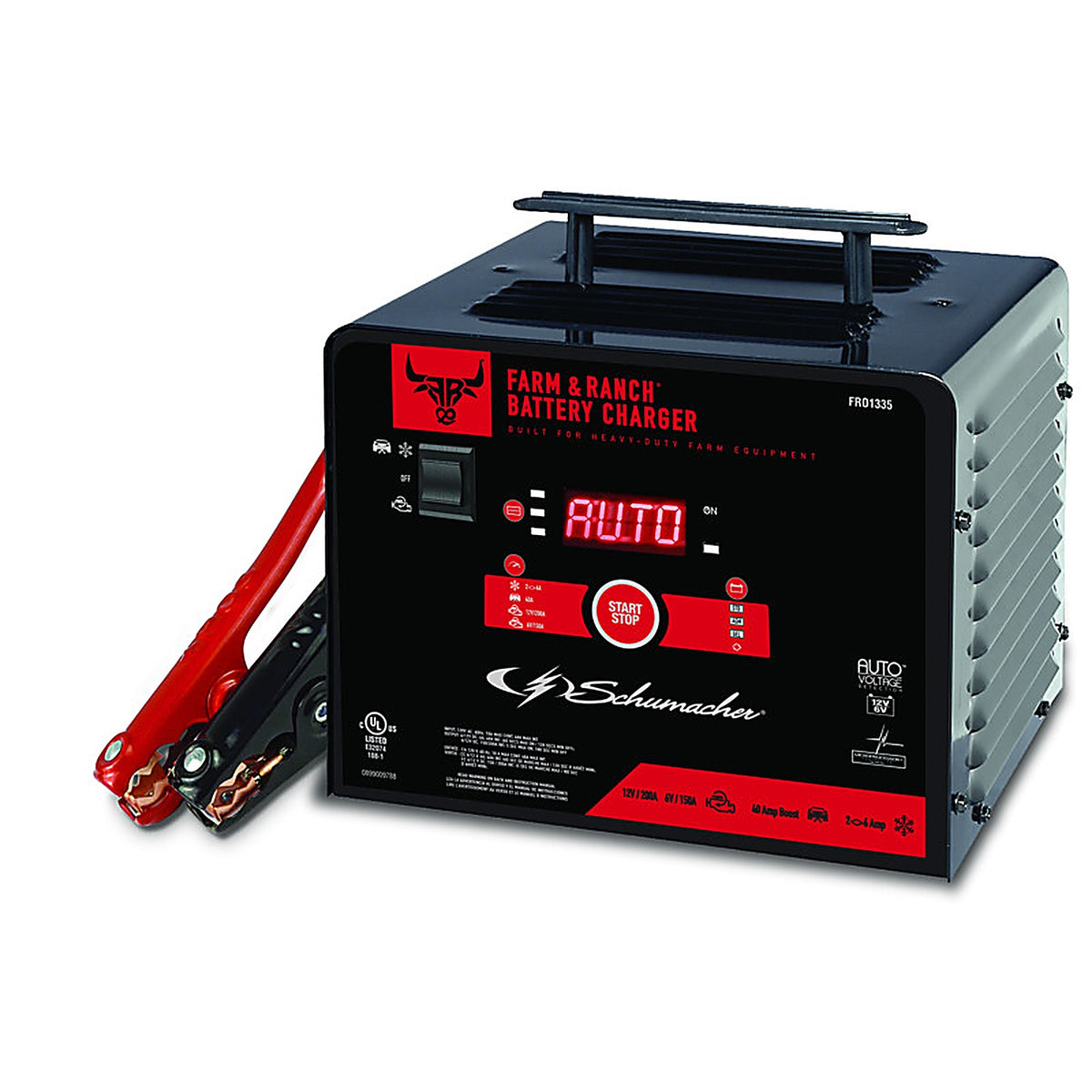 Schumacher FR01335 Farm & Ranch Automatic 12 volt 200 amps Battery Charger/Engine Starter