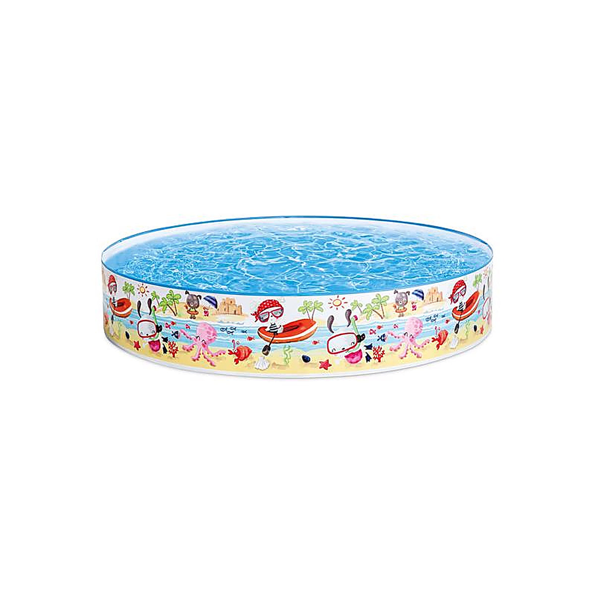 Intex 56451EP 117 gal. Round Plastic Snapset Pool 10 in. H x 5 ft. Dia.