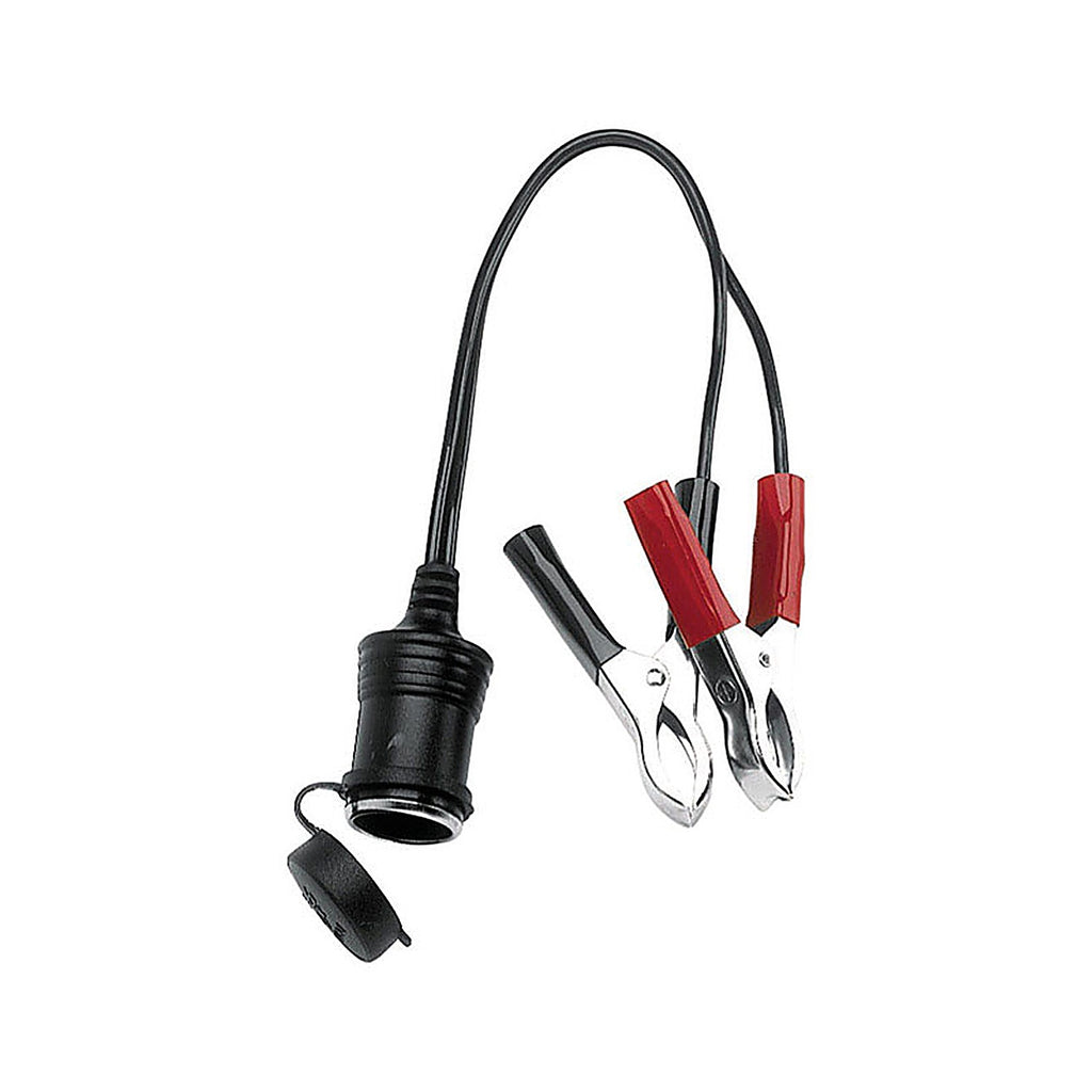 Custom Accessories 18710 12 volt Black Universal Battery Clips and Socket 1/Pack