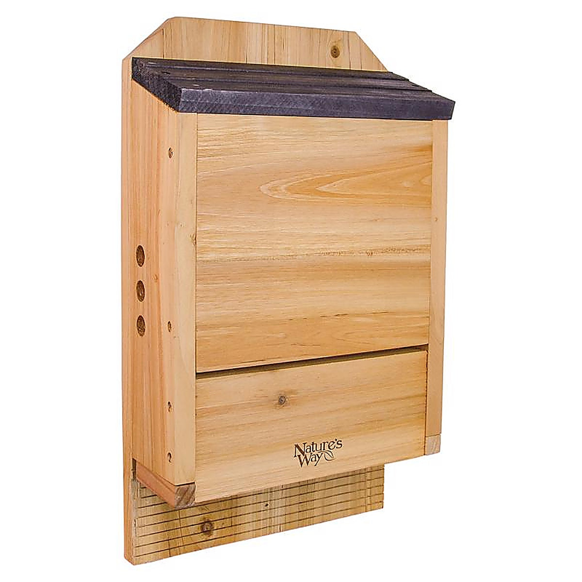 Nature's Way CWH6 20.5 in. H x 5 in. W x 12 in. L Cedar Bat House