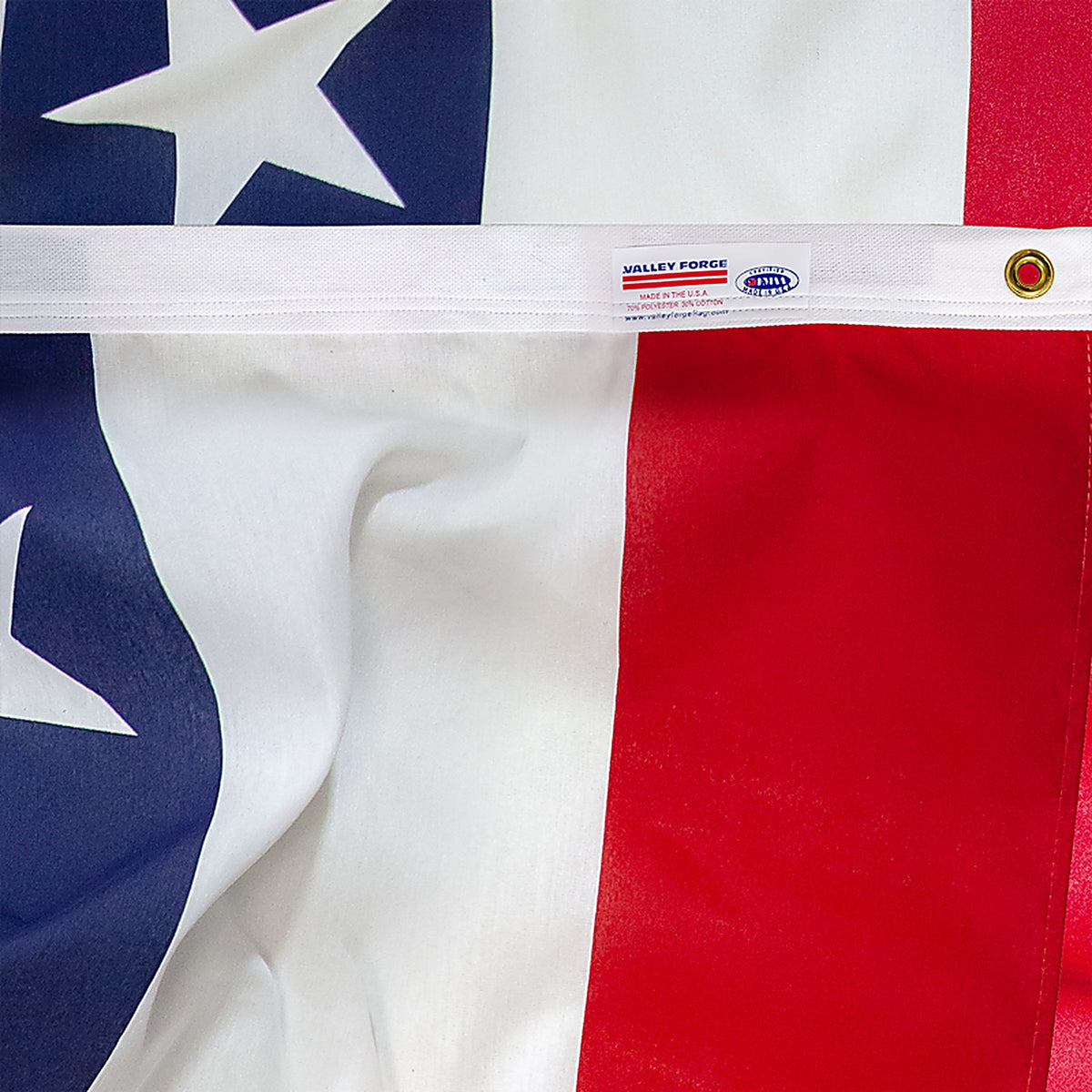 Valley Forge PFF-ST American Pleated Flag 36 in. H x 72 in. W