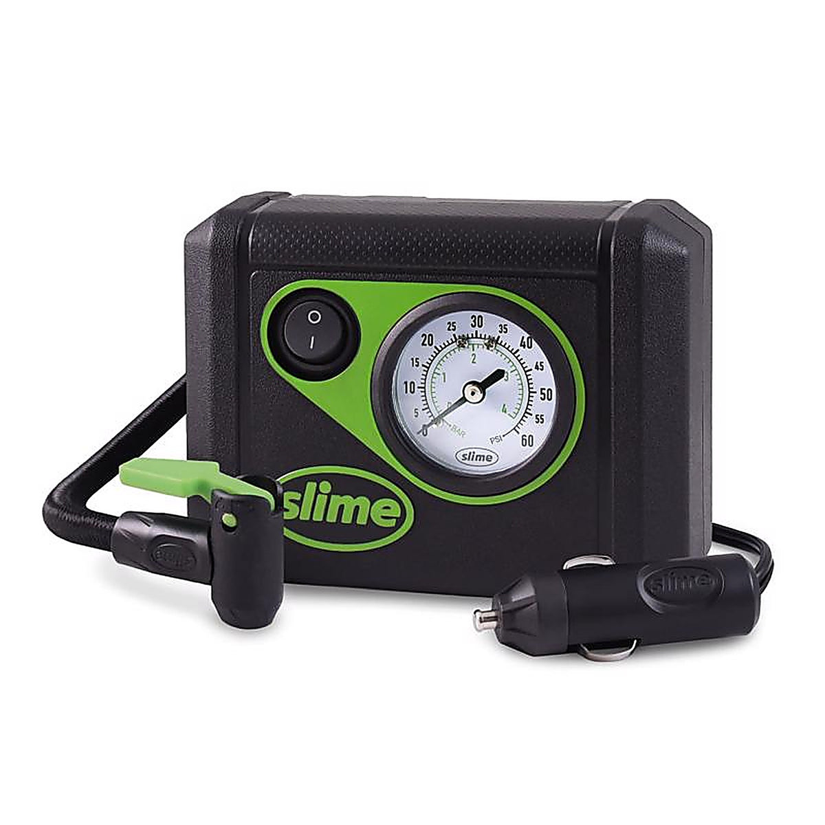 Slime 40059 Tire Inflator Jr. 12 volt 100 psi Tire Inflator/Gauge