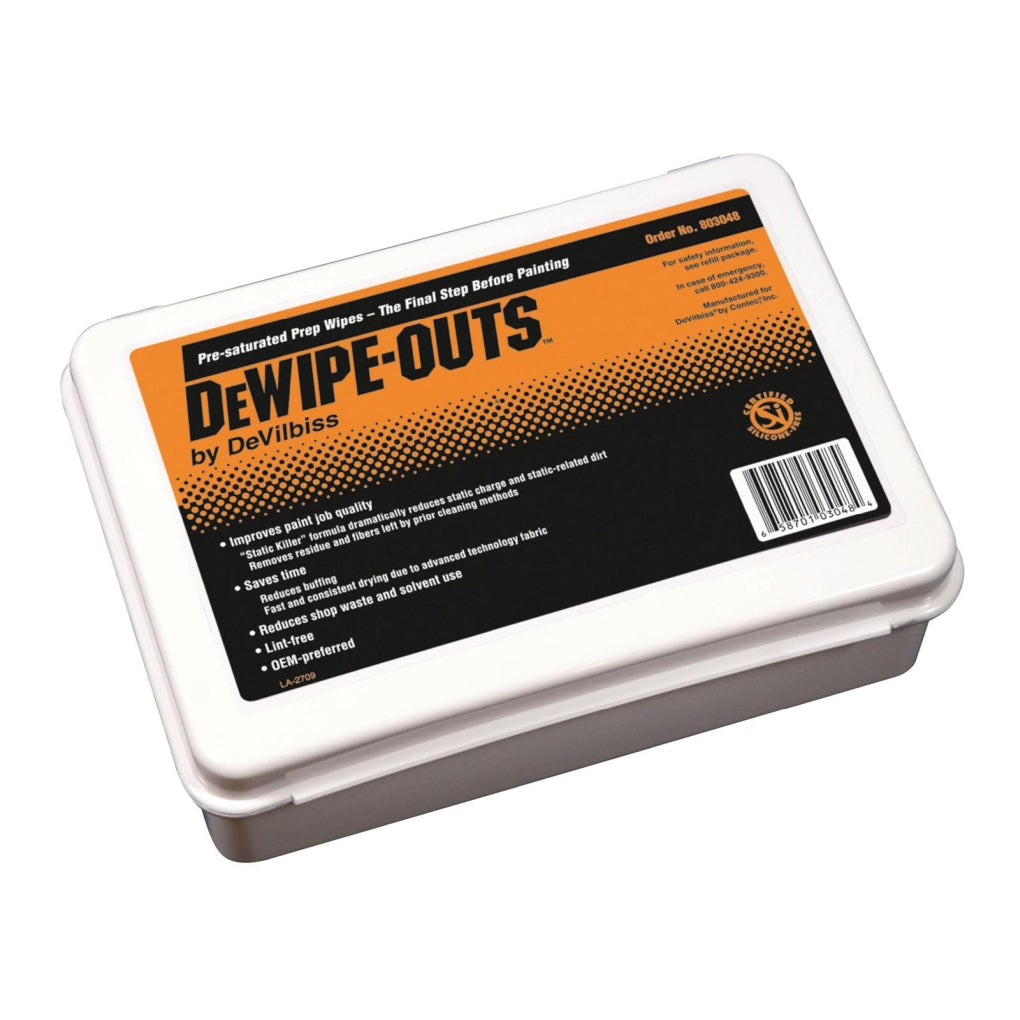 Devilbiss 803048 DeWipe-Outs Refill Storage Case