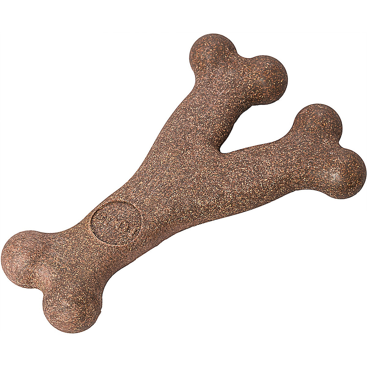 Spot 54315 Bam-bones Brown Bacon-Flavored Wish Bone Dog Toy 1/Pack