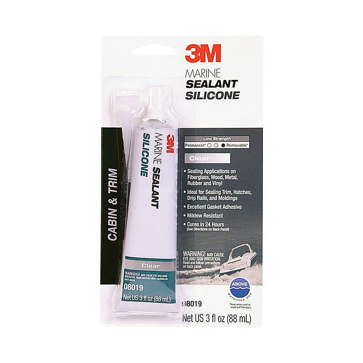 3M 8019 Auto/Marine Sealant 3 oz.