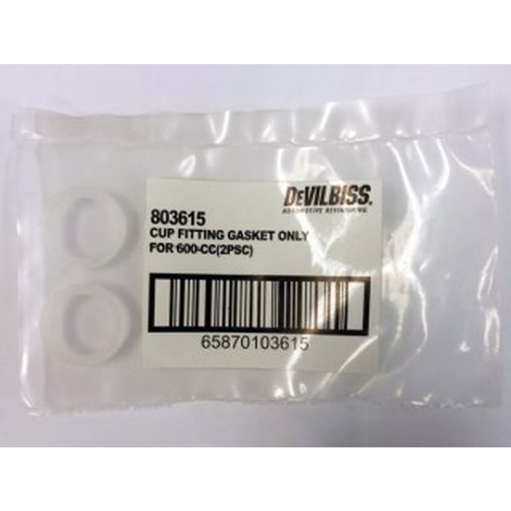 Devilbiss 803615 Startingline Cup Gask Kit