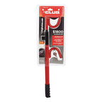 The Club 1000 Red Steering Wheel Lock 1/Pack Fit Most Vehicles