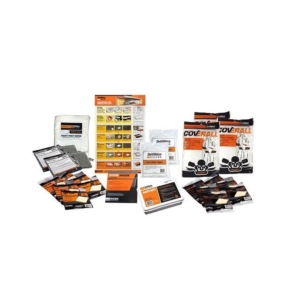 Devilbiss 803854 50-Piece Normal Climate Demo Kit