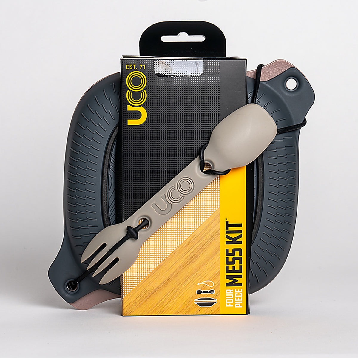 UCO F-MK-CORE4PC Gray Mess Kit 2.2 in. H x 6.7 in. W x 6.7 in. L 4/Pack