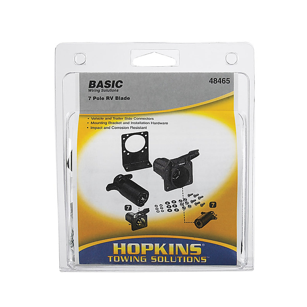 Hopkins 48465 7 Blade Trailer Connector Kit