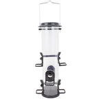 Perky-Pet 3266 Wild Bird 4 lb. Plastic Tube Bird Feeder 6 ports