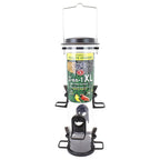 Perky-Pet 3266 Wild Bird 4 lb. Plastic Tube Bird Feeder 6 ports