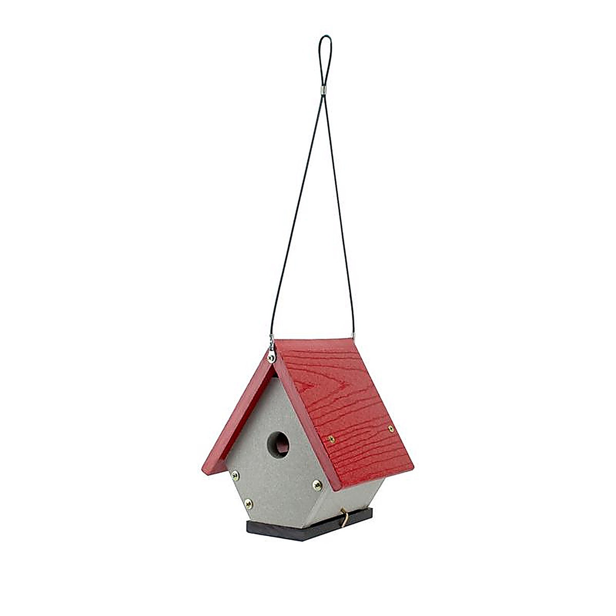 Woodlink 24463 Going Green 8.25 in. H x 7.125 in. W x 6.5 in. L Plastic Bird House