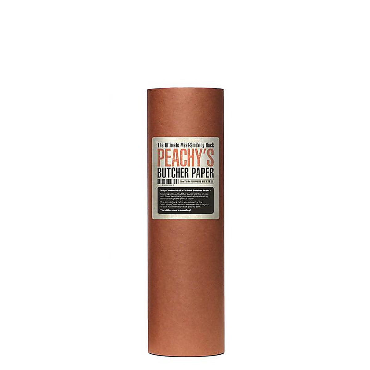 Peachy's BG-BP-R-18-P BBQ Butcher Paper Roll 175 ft. L x 18 in. W