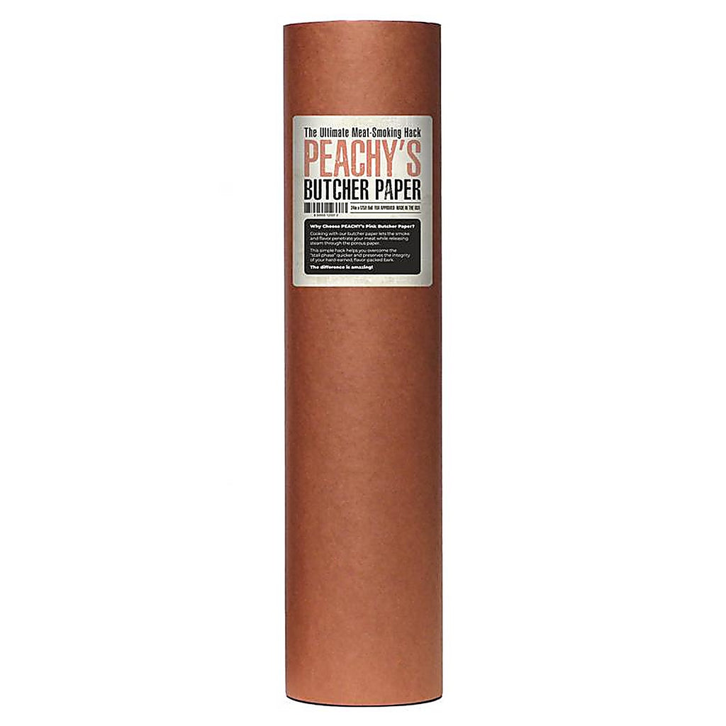 Peachy's BG-BP-R-24-P BBQ Butcher Paper Roll 175 ft. L x 24 in. W