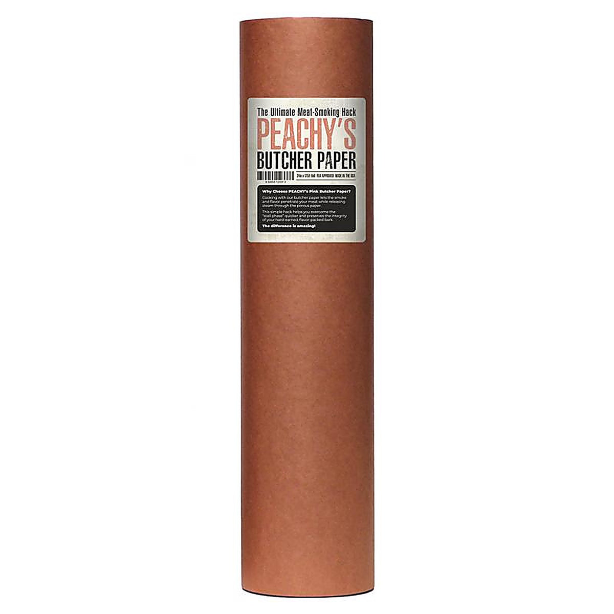 Peachy's BG-BP-R-24-P BBQ Butcher Paper Roll 175 ft. L x 24 in. W