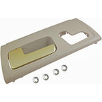 Dorman 80470 Interior Door Handle Front Left Kit Chrome Lever Beige Housing