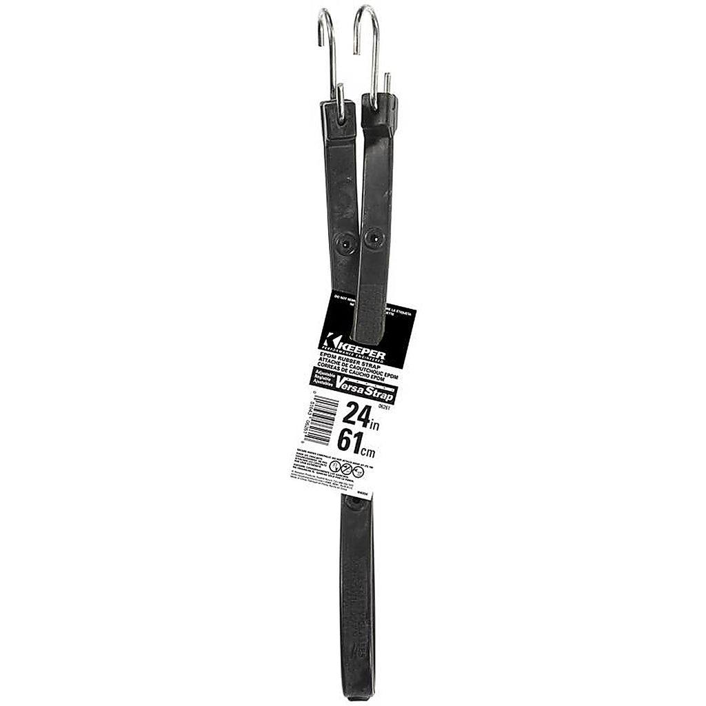 Keeper 06261-10 Black Tarp Strap 24 in. L x 0.315 in. 1/Pack
