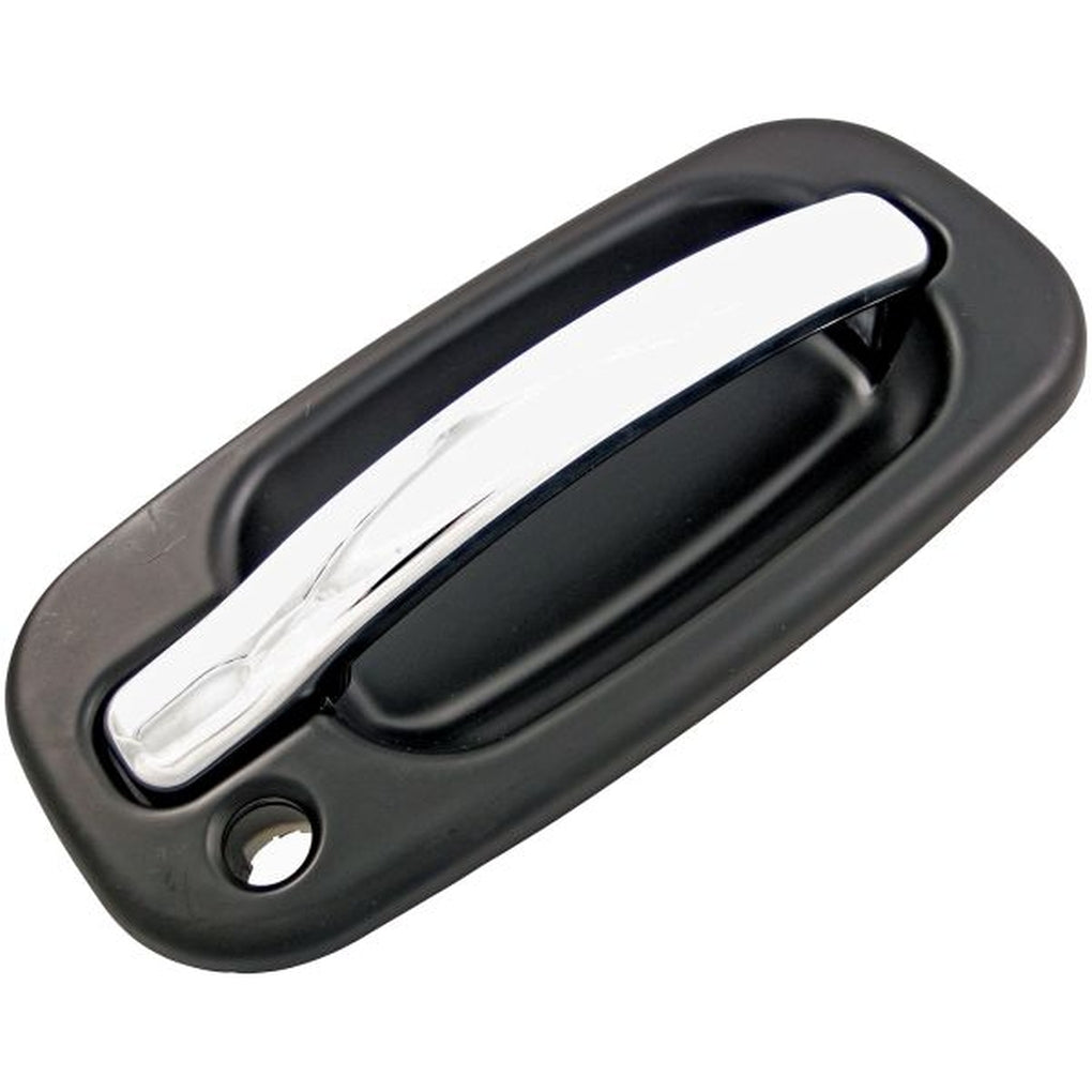 Dorman 80549 Exterior Door Handle Front Right Chrome w/ Black Housing