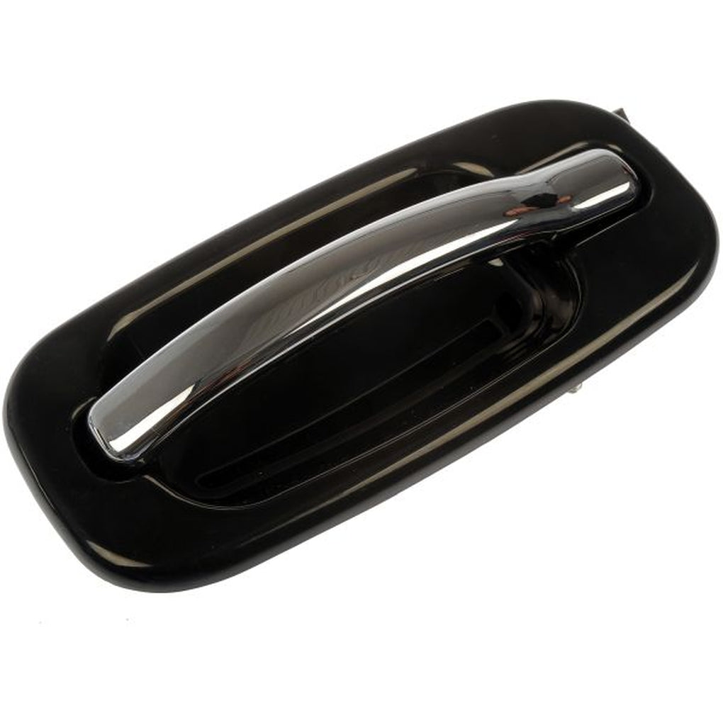 Dorman 80552 Exterior Door Handle Rear Left Chrome w/ Black Housing