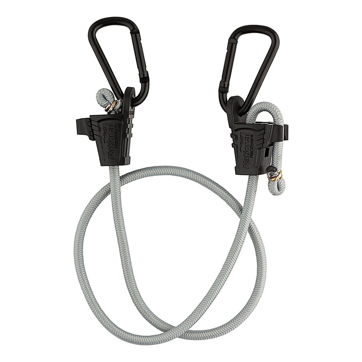 National Hardware N263-081 Gray Adjustable Bungee Cord 9 to 60 in. L 2/Pack