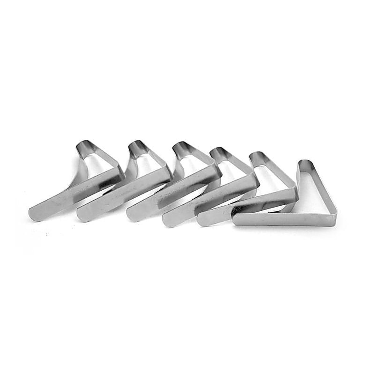 Coghlans 527 Silver Steel Clamp Tablecloth Clamps 6/Pack