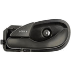 Dorman 80633 Interior Door Handle Rear Left Smooth Black