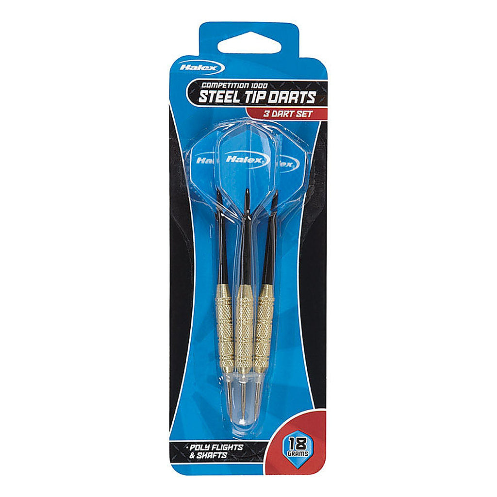 Halex 40-66200 Darts Steel Alloy Assorted