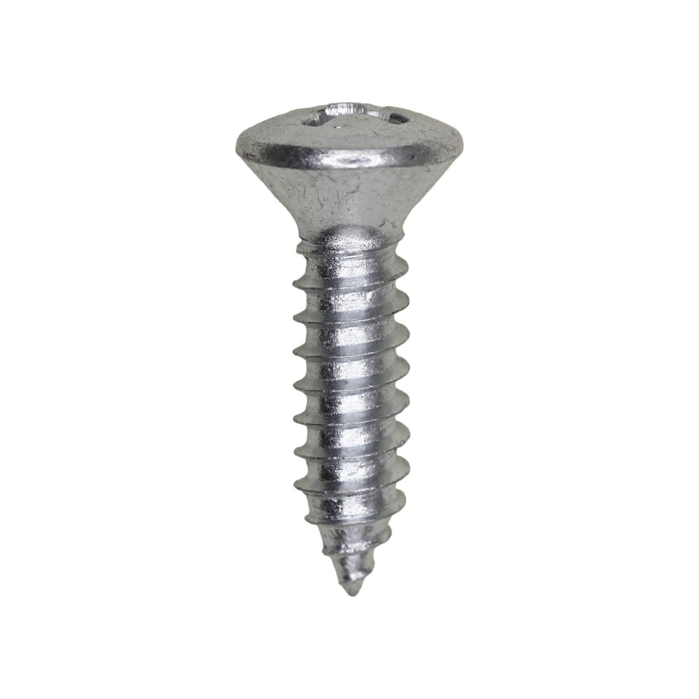 Auveco 8083 14 X 1" Phillips Oval Tapping Screw Zinc Ab