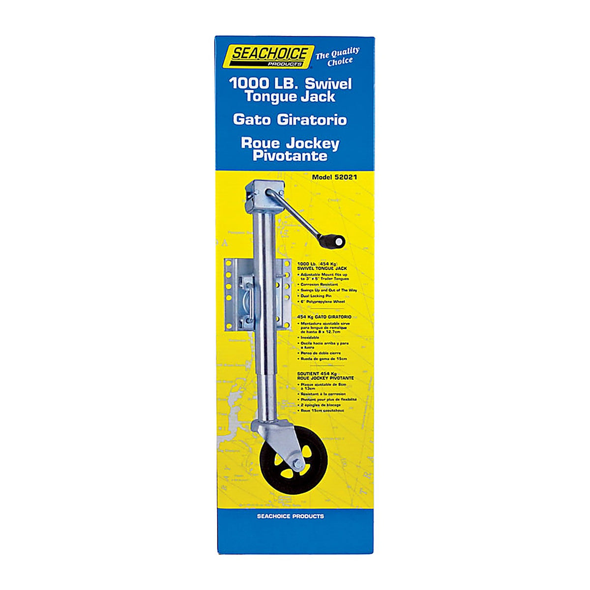 Seachoice 52021 Steel Trailer Jack