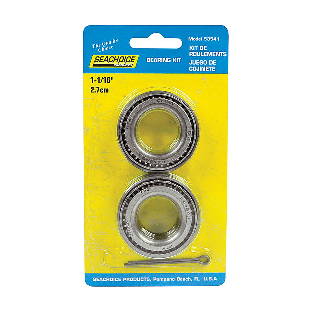 Seachoice 53541 Steel Trailer Wheel Bearing Kit