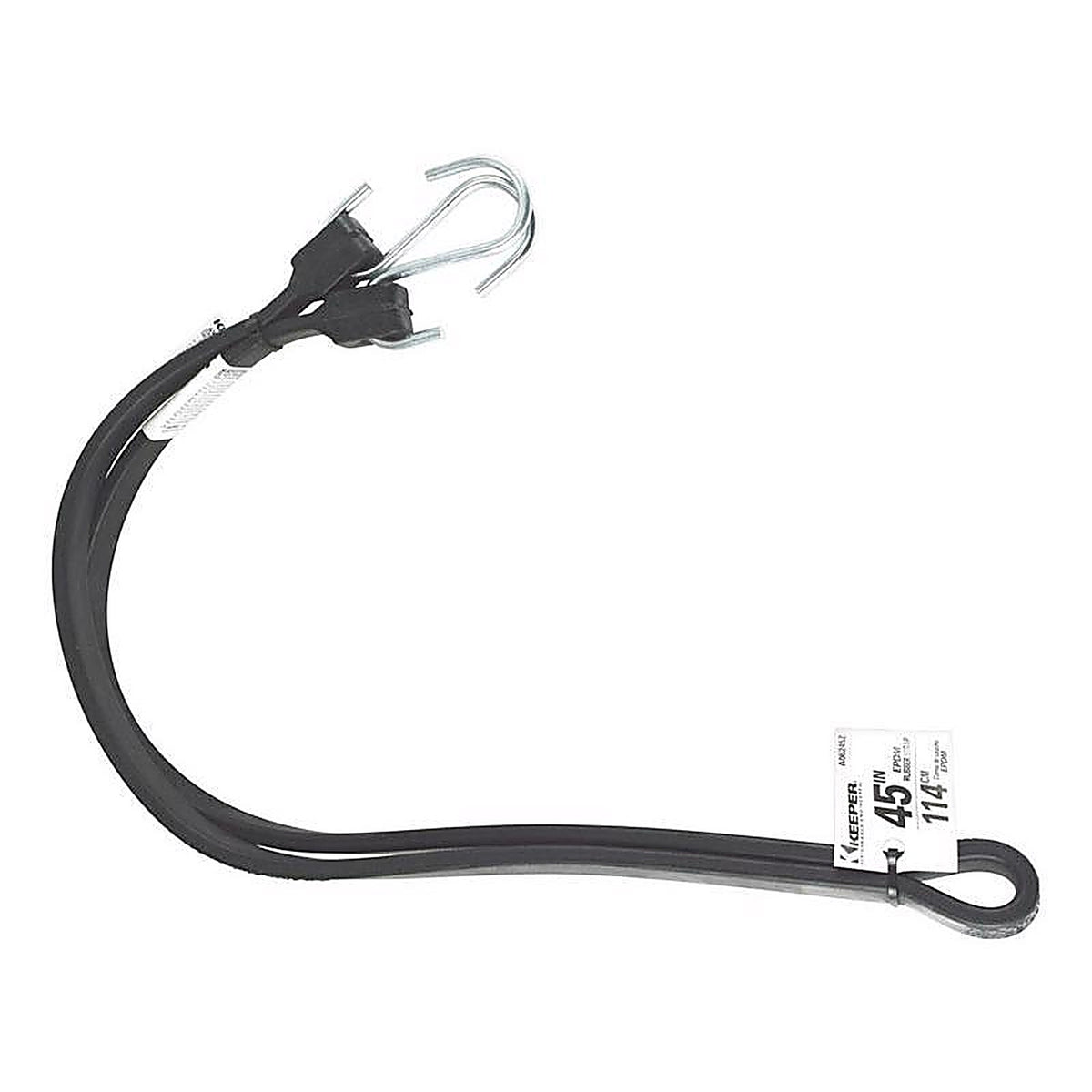 Keeper A06245Z 45 in. L Black Rubber Tarp Strap 1/Pack