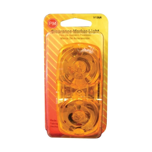 Peterson V138A Amber Rectangular Clearance/Side Marker Light