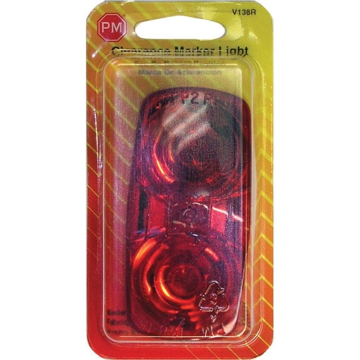 Peterson V138R Red Rectangular Clearance/Side Marker Light