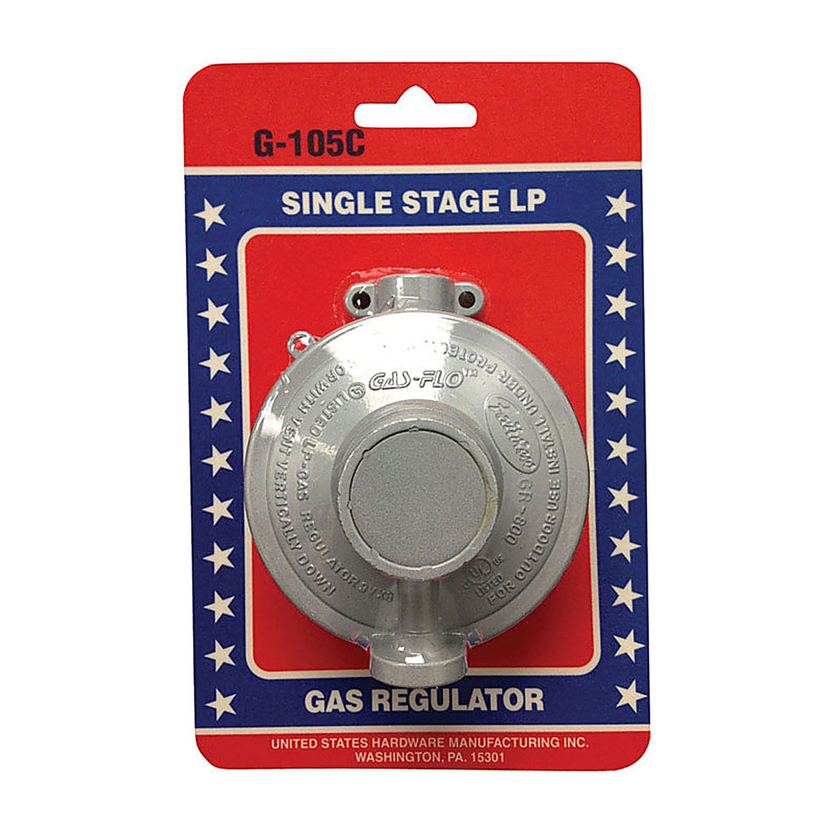 US Hardware G-105C LP Regulator 1/Pack