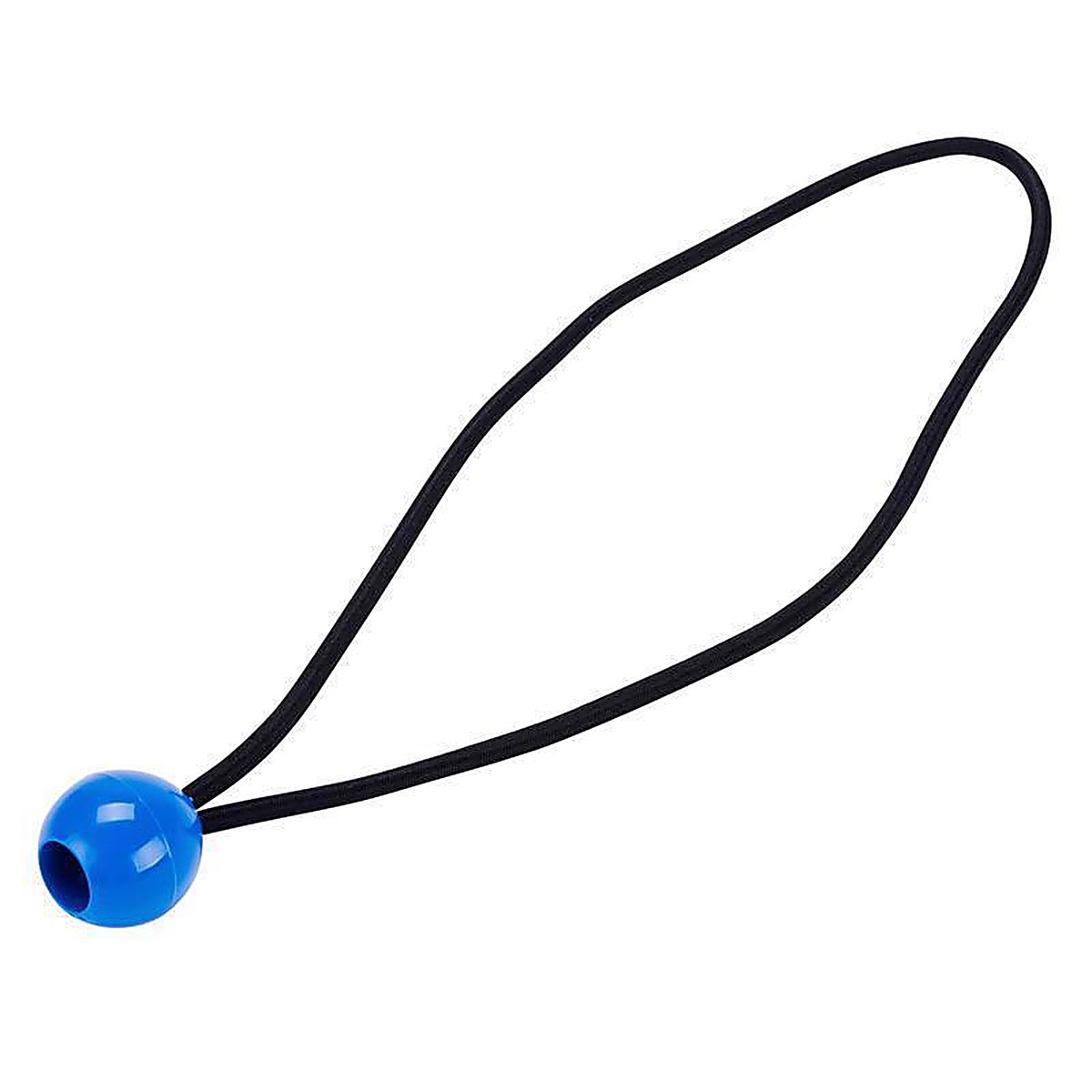 Keeper 6344 Black/Blue Bungee Ball Cord 12 in. L x 0.1565 in. 10/Pack