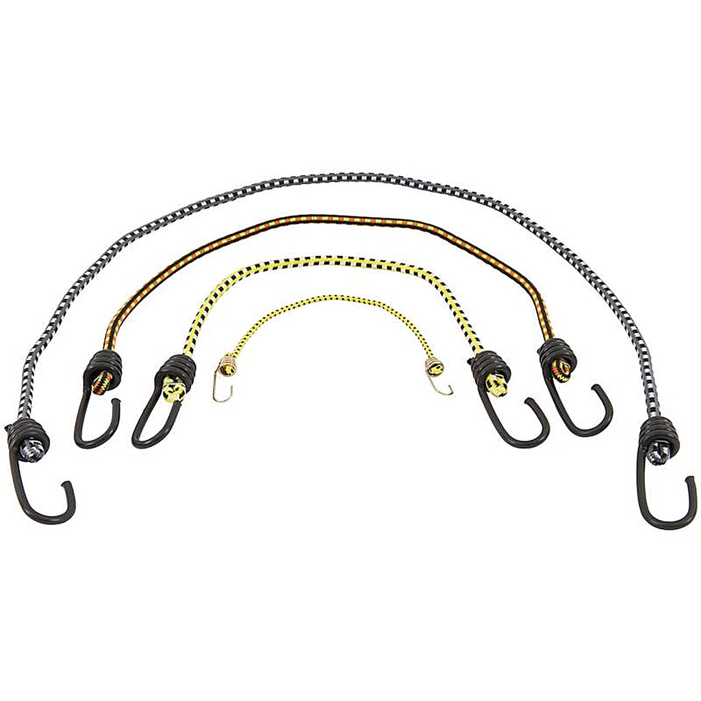 Keeper 6313 Assorted Bungee Cord Set asst in. L 12/Pack