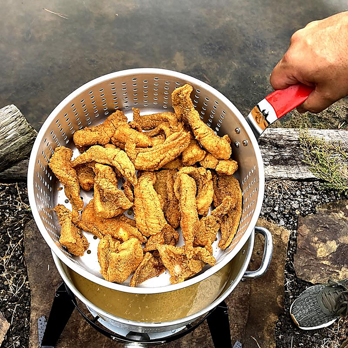 Bayou Classic 2212 Aluminum Deep Fryer 10 qt.