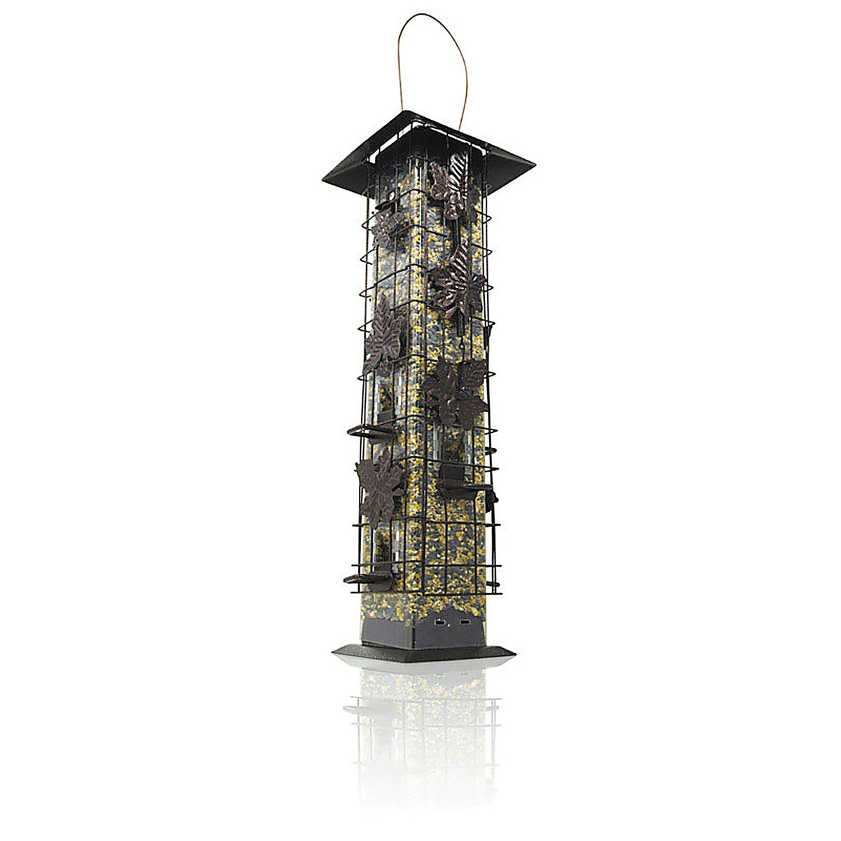 Birdscapes 336 Perky-Pet Wild Bird 2 lb. Metal/Plastic Bird Feeder 6 ports