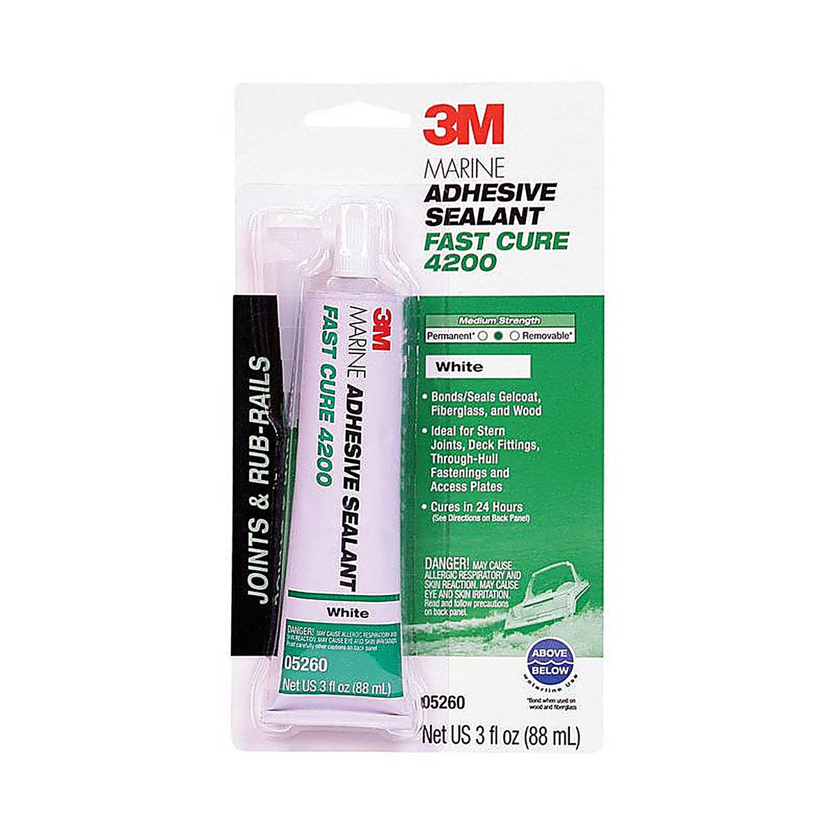 3M 5260 Marine Adhesive Sealant 3 oz.