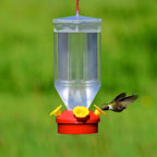 Perky-Pet 201 Hummingbird 18 oz. Plastic Nectar Feeder 4 ports